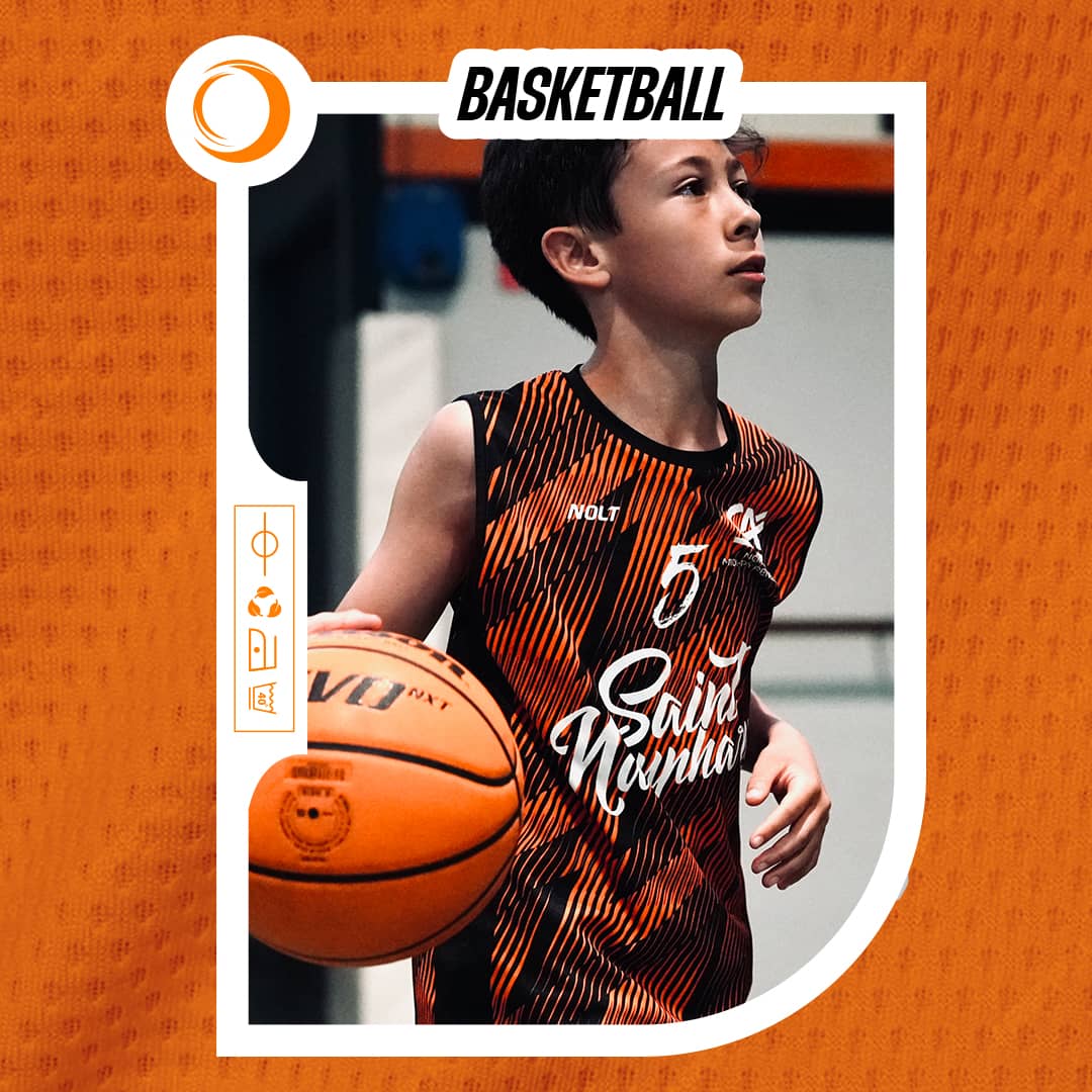 Maillots et shorts de basket ball de la marque NOLT